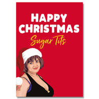 Sugar Tits Christmas Card